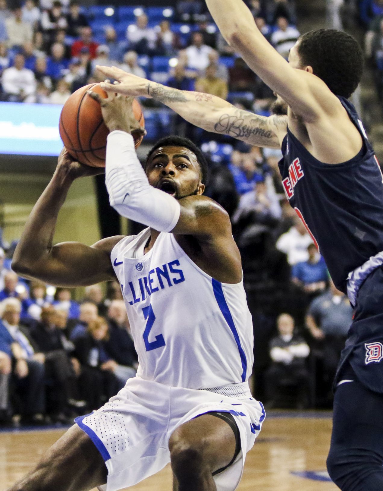 St. Louis University Battles Duquesne University on Senior Night
